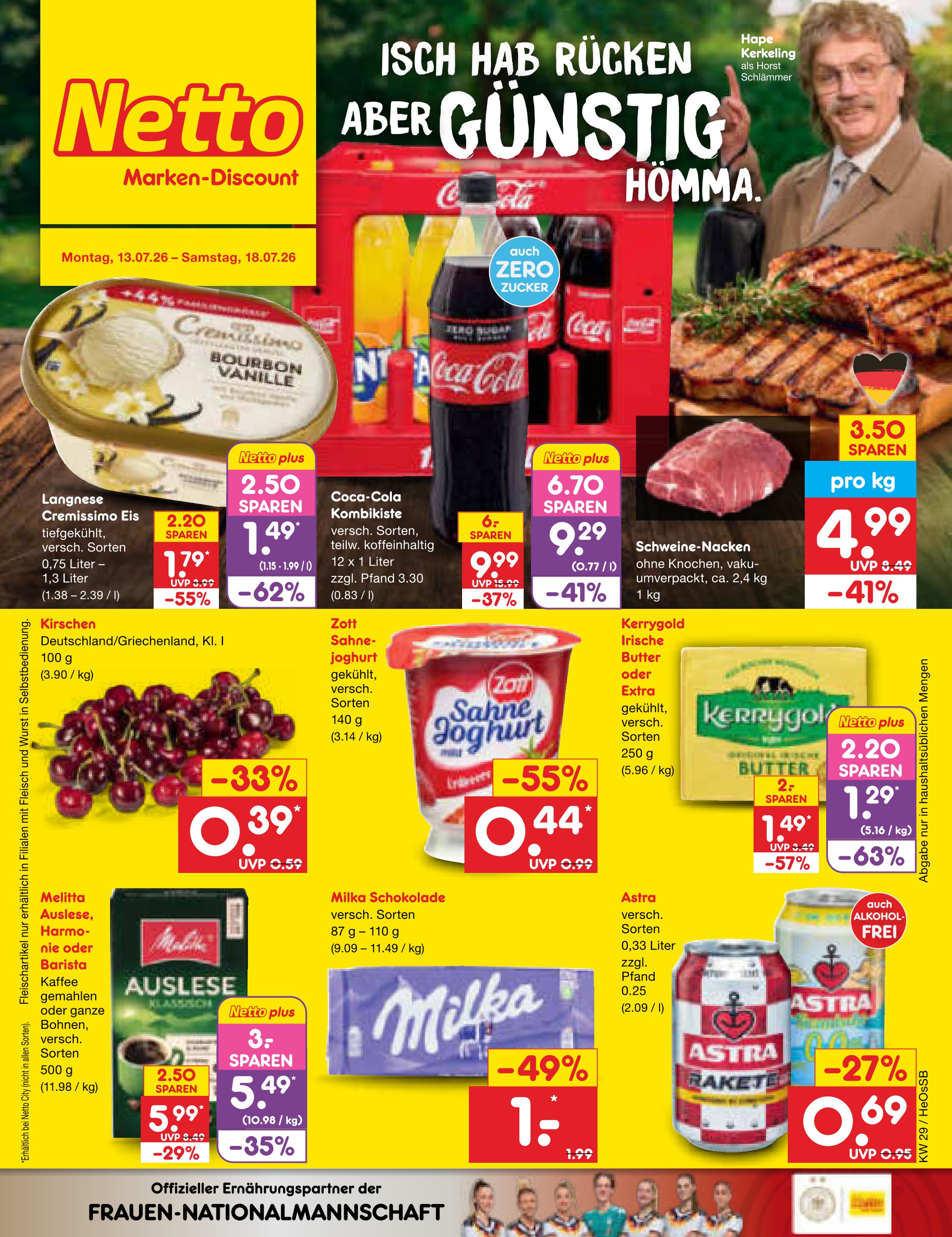 Netto Marken-Discount Prospekt für Meyenburg: Aktuelle Angebote, 68 Seiten, 13.07.2026 - 18.07.2026